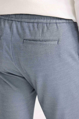 Двойные габардиновые брюки-джоггеры с карманами и эластичной резинкой на талии - Defacto фото 6