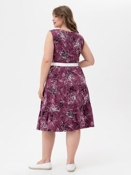 Сарафан( платье) с ярусной юбкой хлопок 100% - Binita фото 13