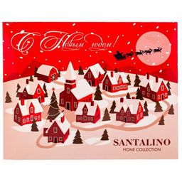 САЛФЕТКА КОЛОКОЛЬЧИКИ НА КРАСНОМ ОВАЛ 30*45 СМ - Lefard фото 2