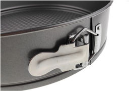 Форма для выпечки круглая разъемная с покрытием серый гранит, 24 см, арт. LH-71003G