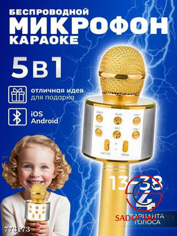 Беспроводной караоке микрофон