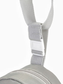 Сумка детская поясная на молнии «Выбражулька», серая