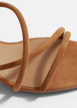 Sandalias de tiras con tac?n ancho - H&m фото 4