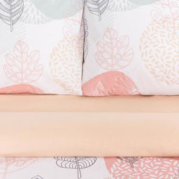 Постельное бельё Этель евро Leaves 200*217 см,240*220 см,70*70 см -2 шт  фото 2