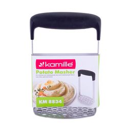 Пресс для картофеля из нержавеющей стали 18*12*7,2см. (8834) /KAMILLE/ фото 2