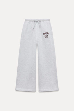 HARVARD UNIVERSITY PLUSH TROUSERS - Zara фото 3