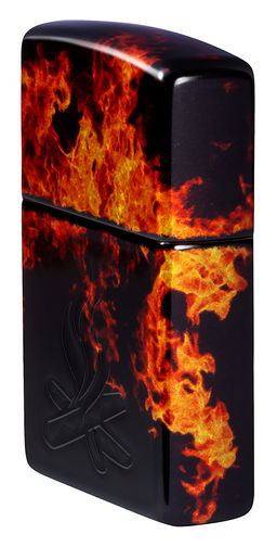 Зажигалка ZIPPO Пламя из ада | Fusion Inferno 46389  фото 7