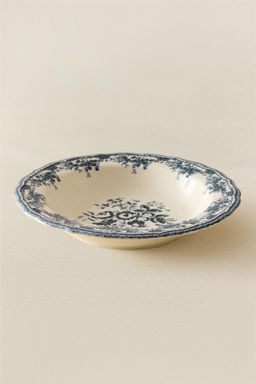 FLORAL EARTHENWARE SOUP PLATE - Zara фото 6