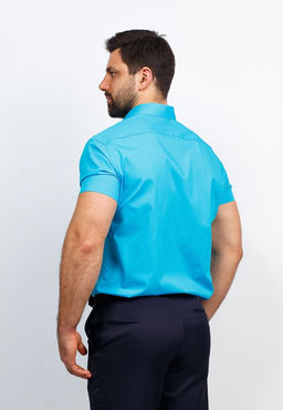 Сорочка мужская короткий рукав GREG 220/109/BRT/Z  фото 10