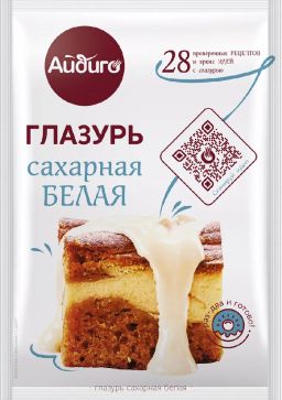 Глазурь сахарная белая 90г