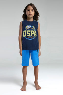 Erkek _ocuk Lacivert Pijama Tak_m_ Sepette S_rpriz _ndirim