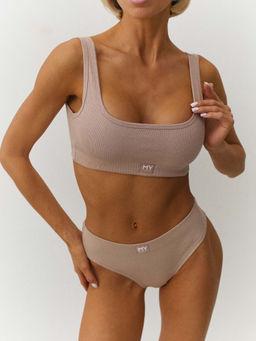 MY Топ на широких бретелях жен. рубчик DT401 фото 14