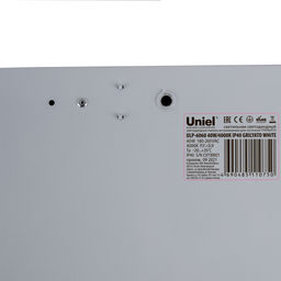 ULP-6060 40W/4000К IP40 GRILYATO WHITE Светильник светодиодный потолочный встраиваемый. Белый свет (4000K). 4600Лм. 588X588x40мм. Корпус белый. В комплекте с и/п. ТМ Uniel.