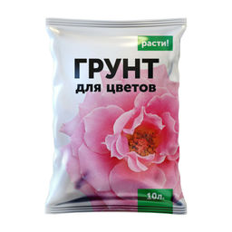 Торфогрунт "Расти" Для цветов 10л "Удмуртторф"