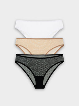 Цена за 2 штуки! Трусы слипы женские в наборе, 3 шт - Mark formelle фото 8