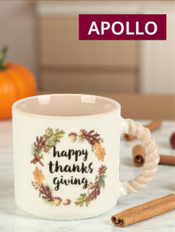 Кружка APOLLO Colette 350 мл цвет: розовый