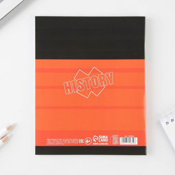 Предметная тетрадь, 48 листов, ШРИФТЫ, со справ. мат. История, обложка мелованный картон 230 гр., внутренний блок в клетку 80 гр., белизна 96% - Artfox study фото 2