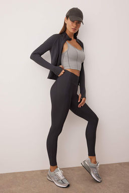 Antrasit Tam Boy Spor Tayt THMAW26TY00009 - Trendyolmilla фото 3