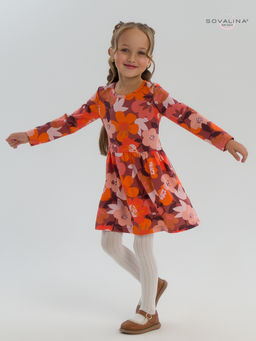 Платье Эля осенние цветы - Sovalina фото 16