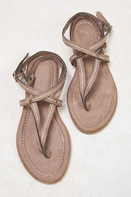 Vizon Suet Bilekten Baglamal? Kad?n Sandalet TAKSS25SD00061