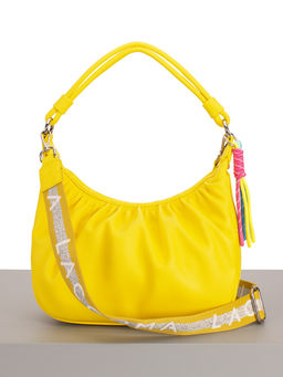 LACCOMA сумка Долорес-ЛЦ802-желтый эко кожа хлопок