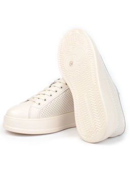 05-DXT53-2 BEIGE Кроссовки женские (натуральная кожа)