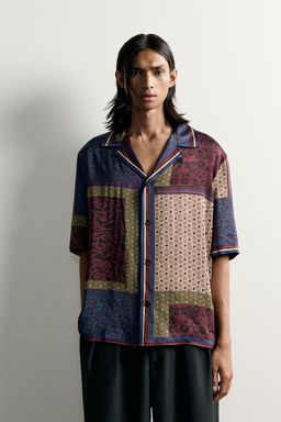CAMISA FLUIDA ESTAMPADOS COMBINADOS LIMITED EDITION / Estampado - Zara фото 2