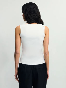 Базовый топ с широкими бретелями / Zarina  фото 5