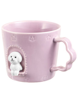Кружка 250 мл 12*9,5*7,5 см "Собачка в домике" фарфор