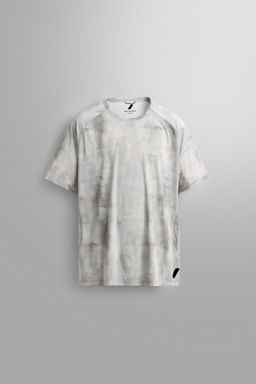 CAMISETA T?CNICA RUNNING ESTAMPADO / Grises - Zara фото 6