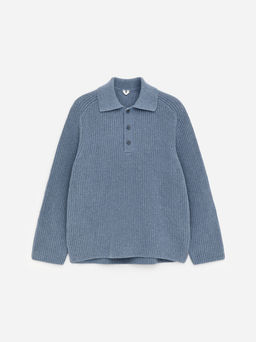 Polo grueso en mezcla de algod?n