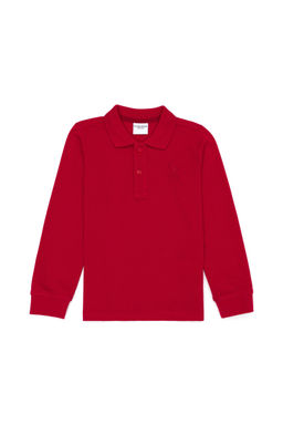 Красная базовая толстовка для мальчика - U.s. polo assn фото 2