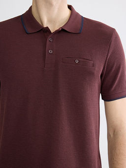 Polo Yaka Erkek Dokulu Ti??rt