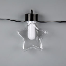 Умная гирлянда Нить 6 м с насадками Звёздочки, IP20, тёмная нить, 20 LED, свечение RGB, USB - Luazon lighting фото 8
