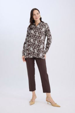 Jogger Pantolon Lastikli Bel Bagc?kl? Basic Duz Paca