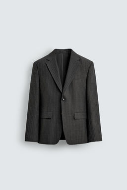 PINSTRIPE SUIT BLAZER - Zara фото 16