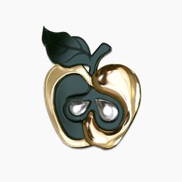 Брошь Яблоко