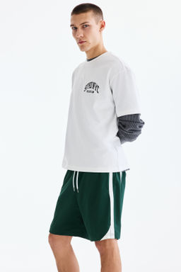 Regular Fit Track shorts - H&m фото 7