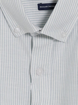 Regular Fit ?izgili Erkek G?mlek