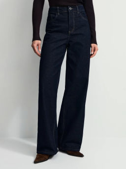 Джинсы wide leg с высокой посадкой / Zarina фото 2