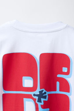 SLOGAN PRINT T-SHIRT - Zara фото 4