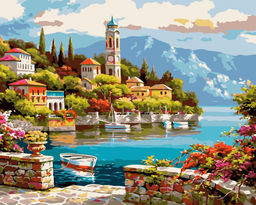 Алмазная мозаика на подрамнике 40х50