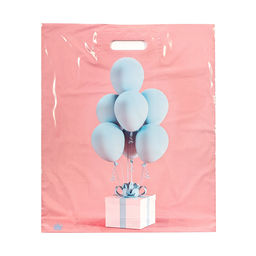 Цена за 50 шт. Пакет «Воздушный сюрприз», полиэтиленовый с вырубной ручкой, 37×44.5 см, 60 мкм