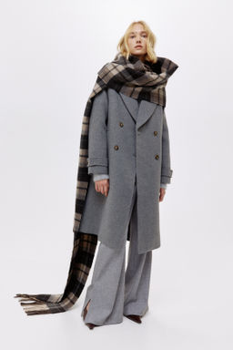 Abrigo cruzado - H&m фото 3