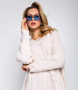 Джемпер #КТ853 (2), кремовый