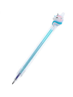 Ручка гелевая-прикол Единорог, МИКС - Simaland фото 2