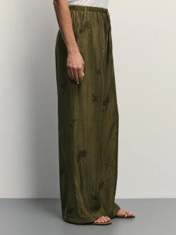 Брюки прямого кроя на завязках / Zarina  фото 3