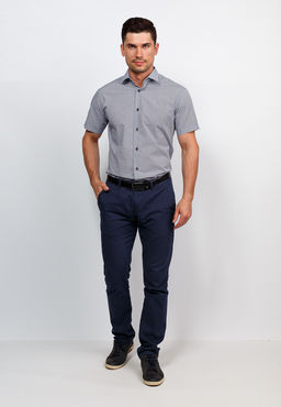 Сорочка мужская короткий рукав GREG 213/109/931/Z/1