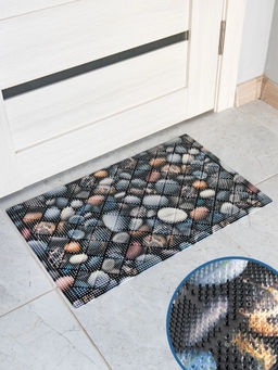 Коврик придверный "Впечатление" 40х60 см галька