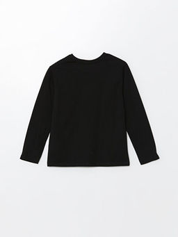 Bisiklet Yaka K?z ?ocuk Ti??rt - Waikiki фото 3